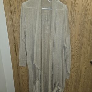 Glam Tan Knit Cardigan